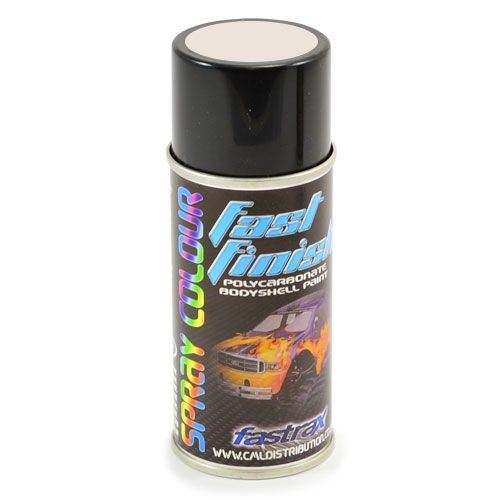 FAST278 -&nbsp;Fastrax Fast Finish Peinture en a&eacute;rosol blanc perle Pearl white 150ML pour lexan