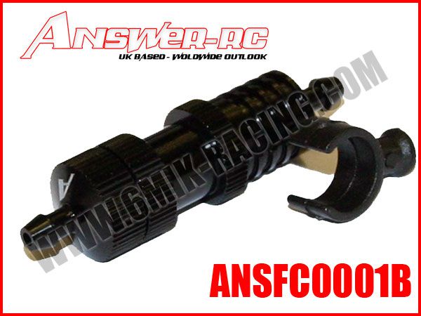 Filtre &agrave; Essence Gros Volume + Support en Alu \ Noir\ 