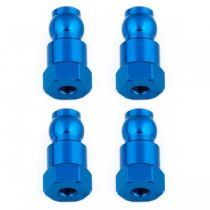 Fixations hautes d\'amortisseurs 14mm bleus (4) B6.1 - AS91817 - Pi�ce d�tach�e Team Associated - 91817