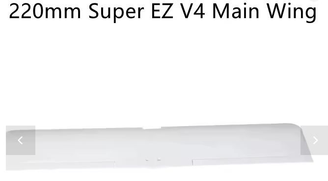 FMS 1200MM SUPER EZ V4 aile principale  FMSPH102-1