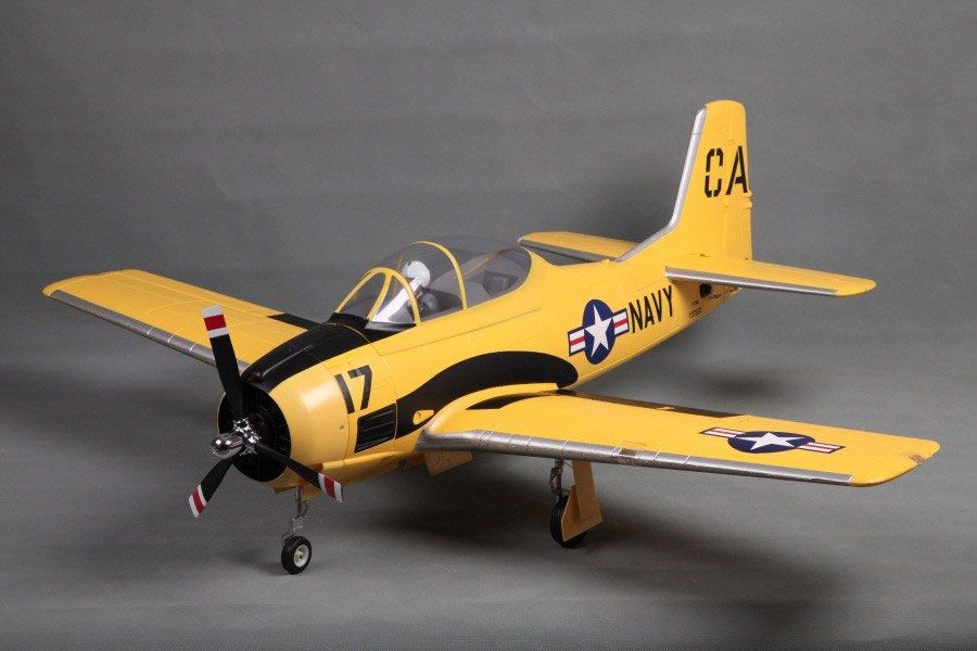 FMS 1400MM T-28D V4 TROJAN SUPERSCALE ARTF w/o TX/RX/BATT YELLOW