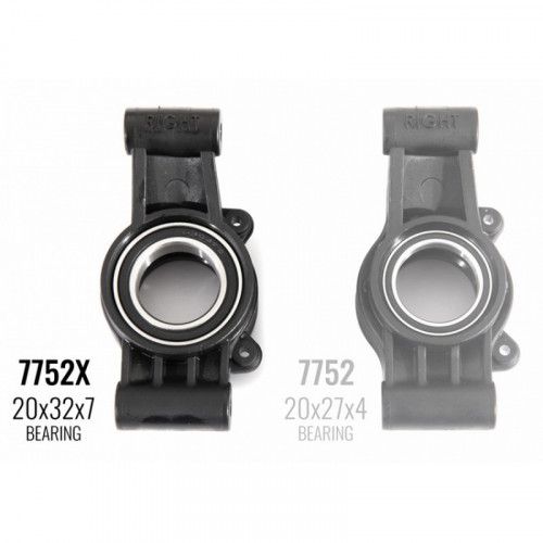 Fus&eacute;es Arri&egrave;res Gauche et droite X MAXX 1/5 - Traxxas TRX7752X