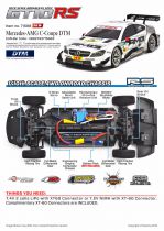 GT10RS MERCEDES-AMG C-COUPE DTM 2014 (#6 BLANC)