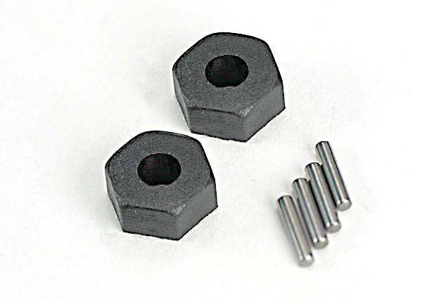 HEXAGONES DE ROUES + GOUPILLES (2) - TRX1654 - TRAXXAS