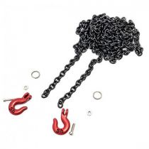 Hobbytech Cha&icirc;ne de remorquage avec crochet HT-SU1801021