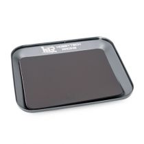 HobbyTech Plateau magn&eacute;tique en aluminium GRIS 119X101mm - HT-421850-GM