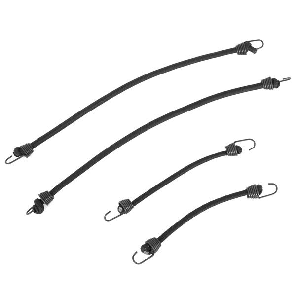 HobbyTech Tendeurs &eacute;lastiques x4pcs Noir HT-SU1801027
