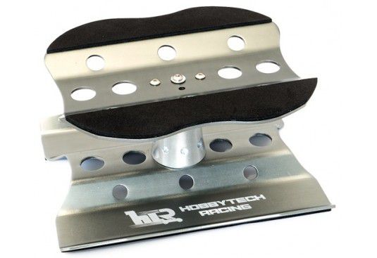 HT-421800-GM Plateau tournant Alu Gris M&eacute;tal - Hobbytech