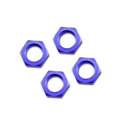 HT 510020B/G/M  ecrous de roues 1 / 8eme 17 mm anodises
