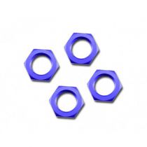 HT 510020B/G/M  ecrous de roues 1 / 8eme 17 mm anodises
