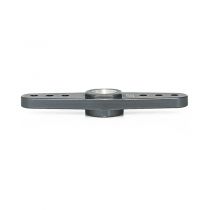 HT-510030-GM - Hobbytech - Palonnier de gaz/frein en alu 25T Gris m&eacute;tal