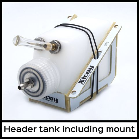 HT125sup - Xicoy - R&eacute;servoir nourrice (header tank) avec support