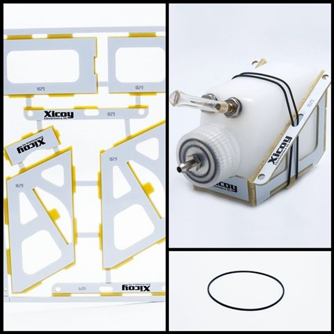 HT125sup - Xicoy - R&eacute;servoir nourrice (header tank) avec support