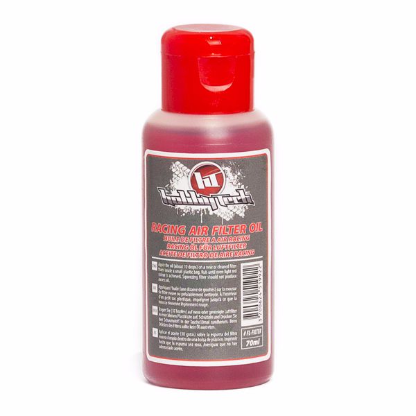 Huile filtre a air racing 70ml.