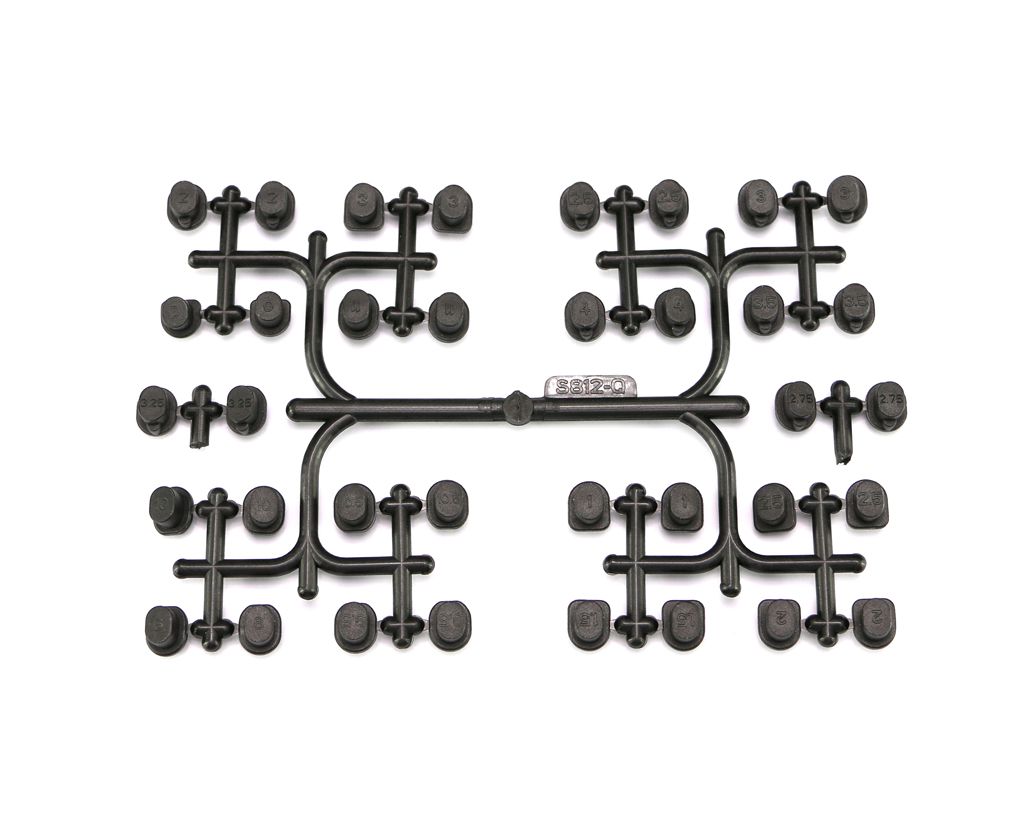 Inserts de cales (32) SRX8 - SER600823 - Pi&egrave;ce d&eacute;tach&eacute;e SERPENT