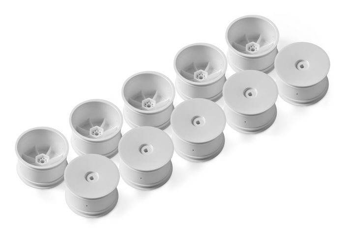 Jantes AR 12mm - Blanches (10)- 369903 - Pi&egrave;ce d&eacute;tach&eacute;e XRAY