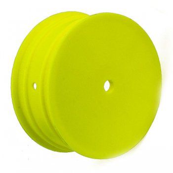 Jantes Jaunes AV 4X4 (hexagones de 12mm) - AS92096 - Pi&egrave;ce d&eacute;tach&eacute;e Team Associated - 92096