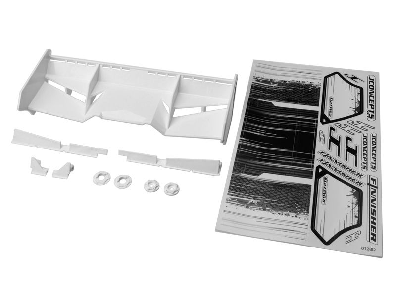 JConcepts Aileron Finisher 1/8&egrave;me Buggy Truggy (Noir) - 0128B