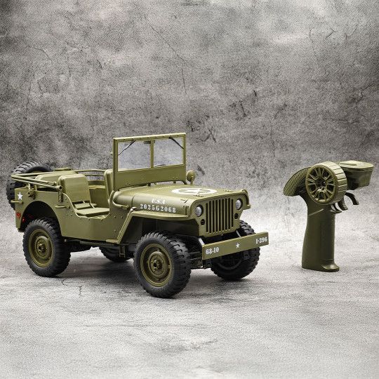 Jeep Willys RC 1:10 RTR avec &eacute;clairage  Z86200