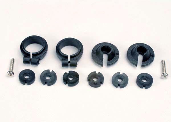 JEU DE PISTONS D\'AMORTISSEURS 2X3 TYPES DE PISTONS + COUPELLES