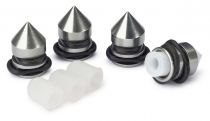 Jeu de rep&egrave;re pour trou de carrosserie en alu (4pcs)