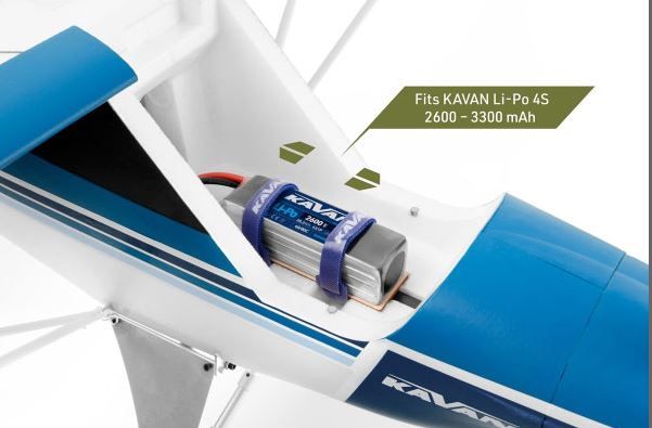 KAVAN NORDEN 1600MM ARF � BLUE KAV02.8093