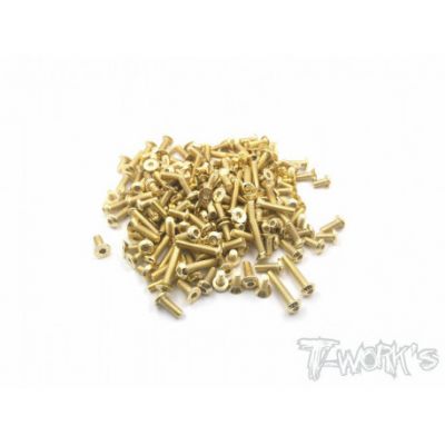 Kit Complet de Vis Acier Nitride Dor� pour XB8 (138pcs)