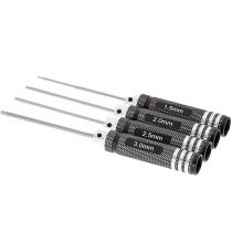 Kit de cl&eacute; six pans 4 pcs 1,5/2/2,5/3 mm 15034