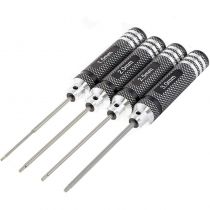 Kit de cl&eacute; six pans 4 pcs 1,5/2/2,5/3 mm 15034