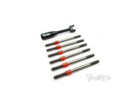 Kit de pas inverses en titane T-Work\'s pour X-RAY XB8