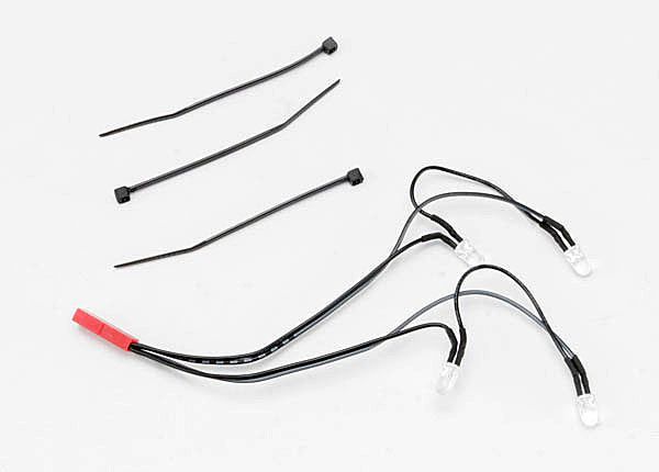 KIT LUMIERE (PARTIE AVANT) 4 DIODES CLAIRES SUMMIT - TRX5689 - TRAXXAS