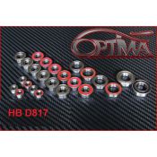 Kit Roulements &Eacute;tanche OPTIMA Complet pour HB D817 (24 pcs)