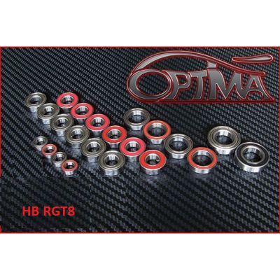 Kit Roulements &Eacute;tanche OPTIMA Complet pour HB RGT8 (24 pcs)