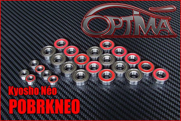 Kit Roulements &Eacute;tanche OPTIMA Complet pour Kyosho Neo (24 pcs)