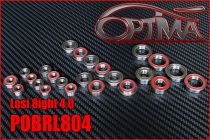 Kit Roulements &Eacute;tanche OPTIMA Complet pour losi 8IGHT 4.0 (24 pcs)