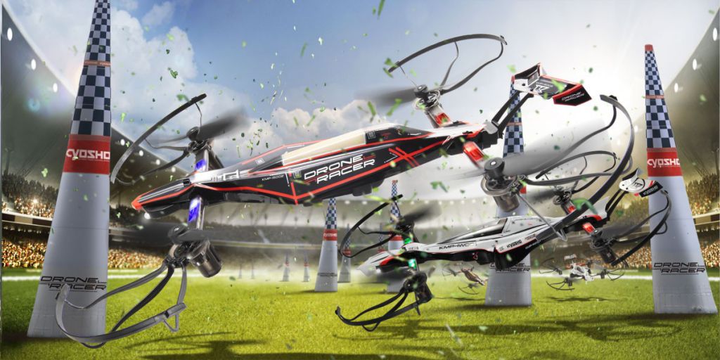 Kyosho G Zero 20571BK noir pr&ecirc;t &agrave; Voler RC Drone Racer