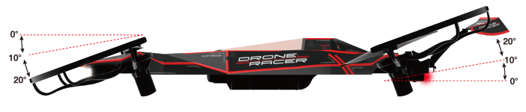 Kyosho G Zero 20571BK noir pr&ecirc;t &agrave; Voler RC Drone Racer