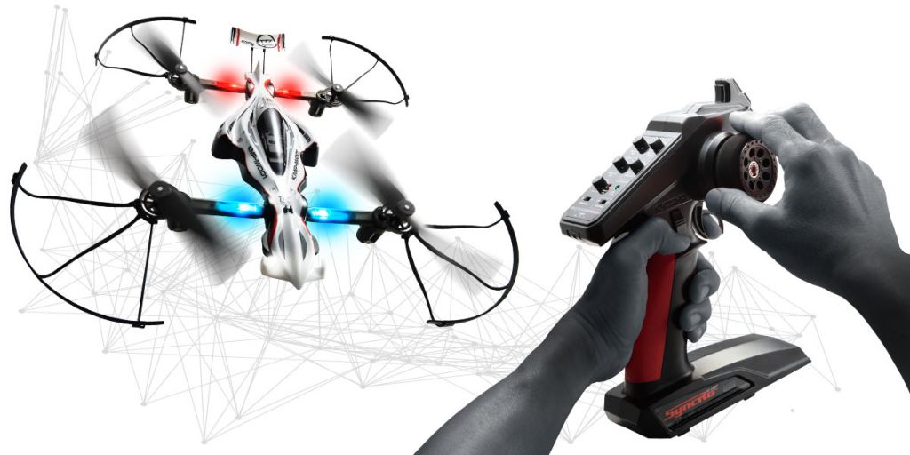 Kyosho G Zero 20571W blanc pr&ecirc;t &agrave; Voler RC Drone Racer