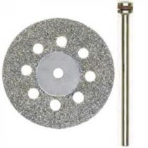 LAME DIAMANT� � 20 MM, AVEC A�RATION, + 1 TIGE 2,35 MM - PROXXON - PRX-28844
