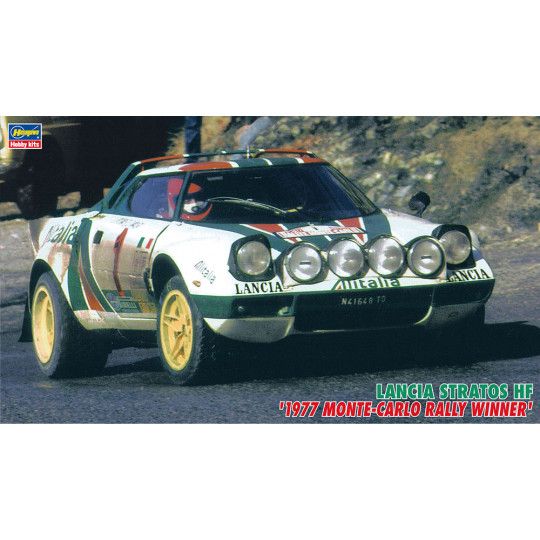 Maquette de voiture en plastique STRATOS MONTE CARLO W. 1/24 25232