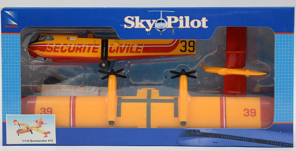 Maquette du Canadair de la S&eacute;curit&eacute; Civile - New Ray - 20605