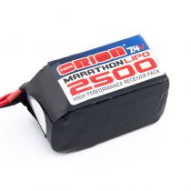 Marathon 2500 LiPo 7,4V Hump - HORIZON HOBBY - R&eacute;f&eacute;rence: ORI12259