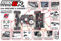 MBX8 R BUGGY 4X4 1/8&eacute;me Nitro E2027
