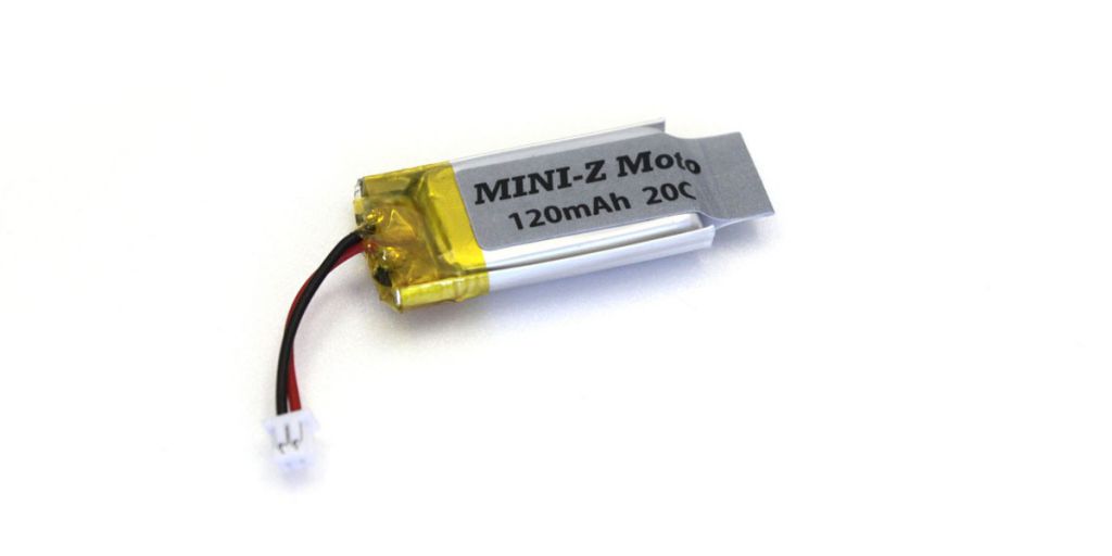 MC015 - Batterie Lipo 1S 3.7V-120mAh - Pi&egrave;ce d&eacute;tach&eacute;e KYOSHO