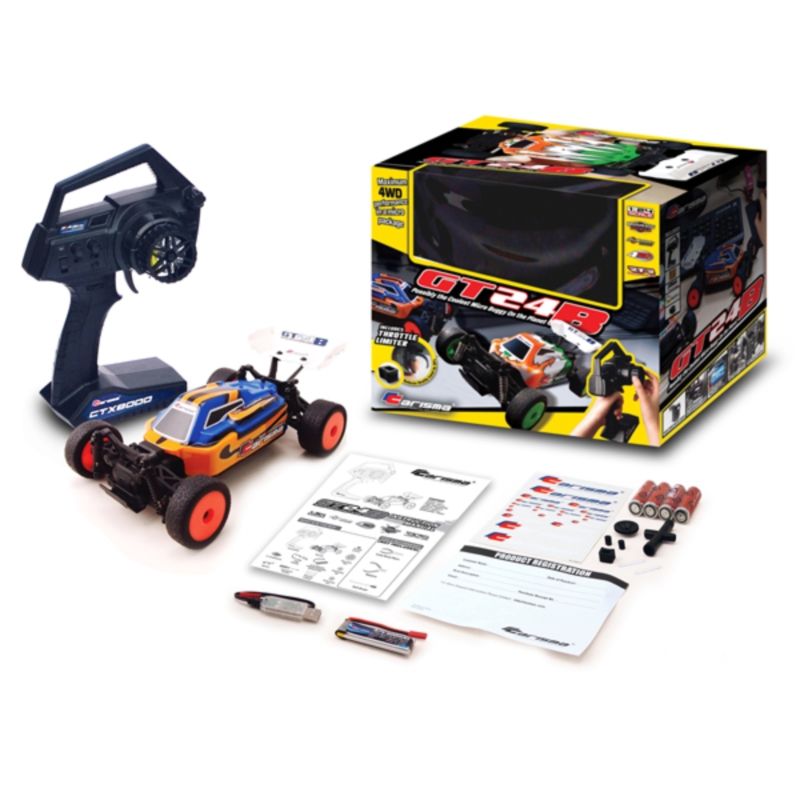 MICRO BUGGY GT24B 1/24&Egrave;ME 4X4 RTR BRUSHLESS - BLEU