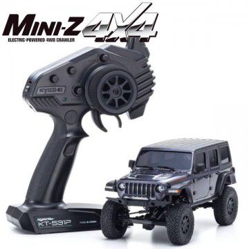 MINI-Z 4X4 MX-01 | JEEP WRANGLER RUBICON | BLANC & NOIR | K.32521