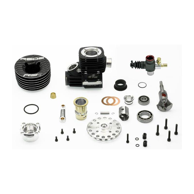Moteur 3,5cc REDS R5 RACER 4.0 pour 1/8TT - N&deg; de S&eacute;rie T -