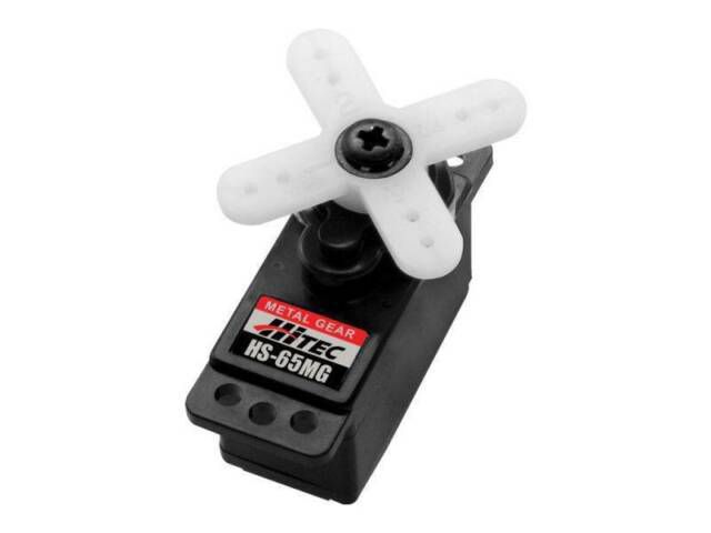 MPX 112066 - Servo Hitech HS-65 MG (pignon m&eacute;tal) - Multiplex