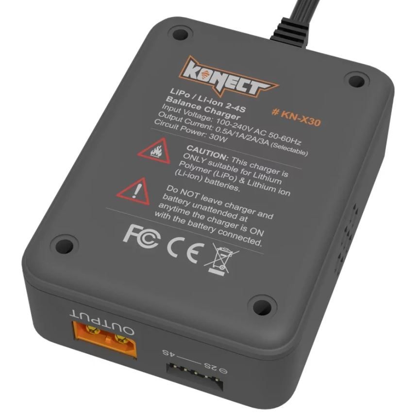 Multi-chargeur AC 30W LiPo - Li ion - LiFe  KN-X30 