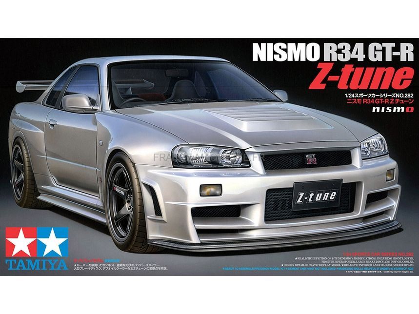 Nismo R34 GT R Z 1/24 - Tamiya 24282